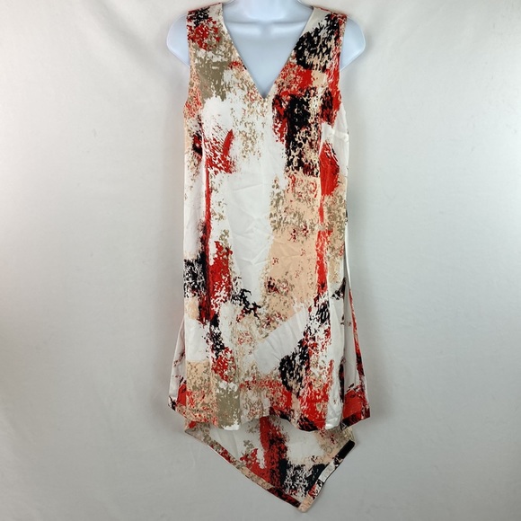 Bar III Tops - Sleeveless Asymmetrical Tunic Top S